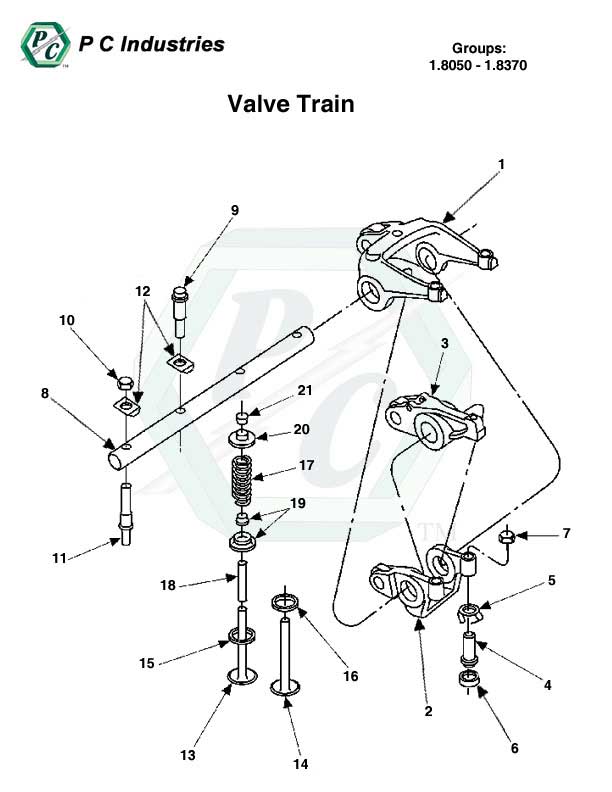 1.8050 - 1.8370 Valve Train.jpg - Diagram